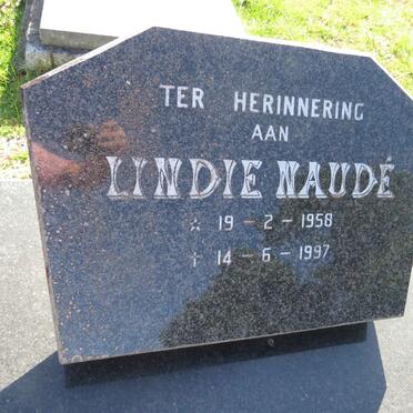 NAUDE Lindie 1958-1997
