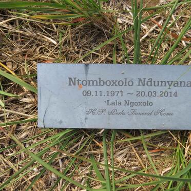 NDUNYANA Ntomboxolo 1971-2014