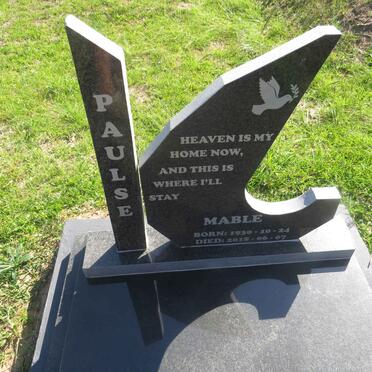 PAULSE Mable 1930-2018