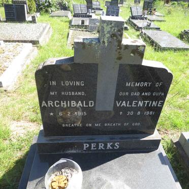 PERKS Archibald Valentine 1915-1981