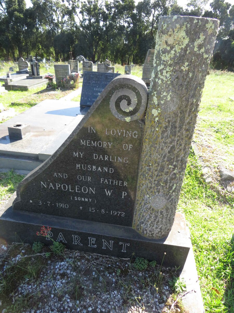 PARENT Napoleon W.P. 1910-1972