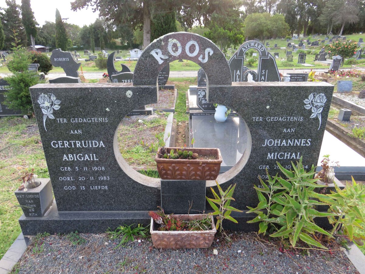 ROOS Johannes Michal 1904-1993 & Gertruida Abigail 1908-1983 _1