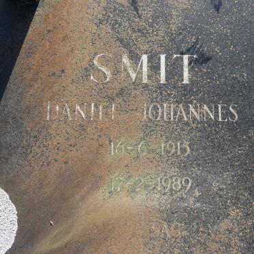 SMIT Daniel Johannes 1915-1989