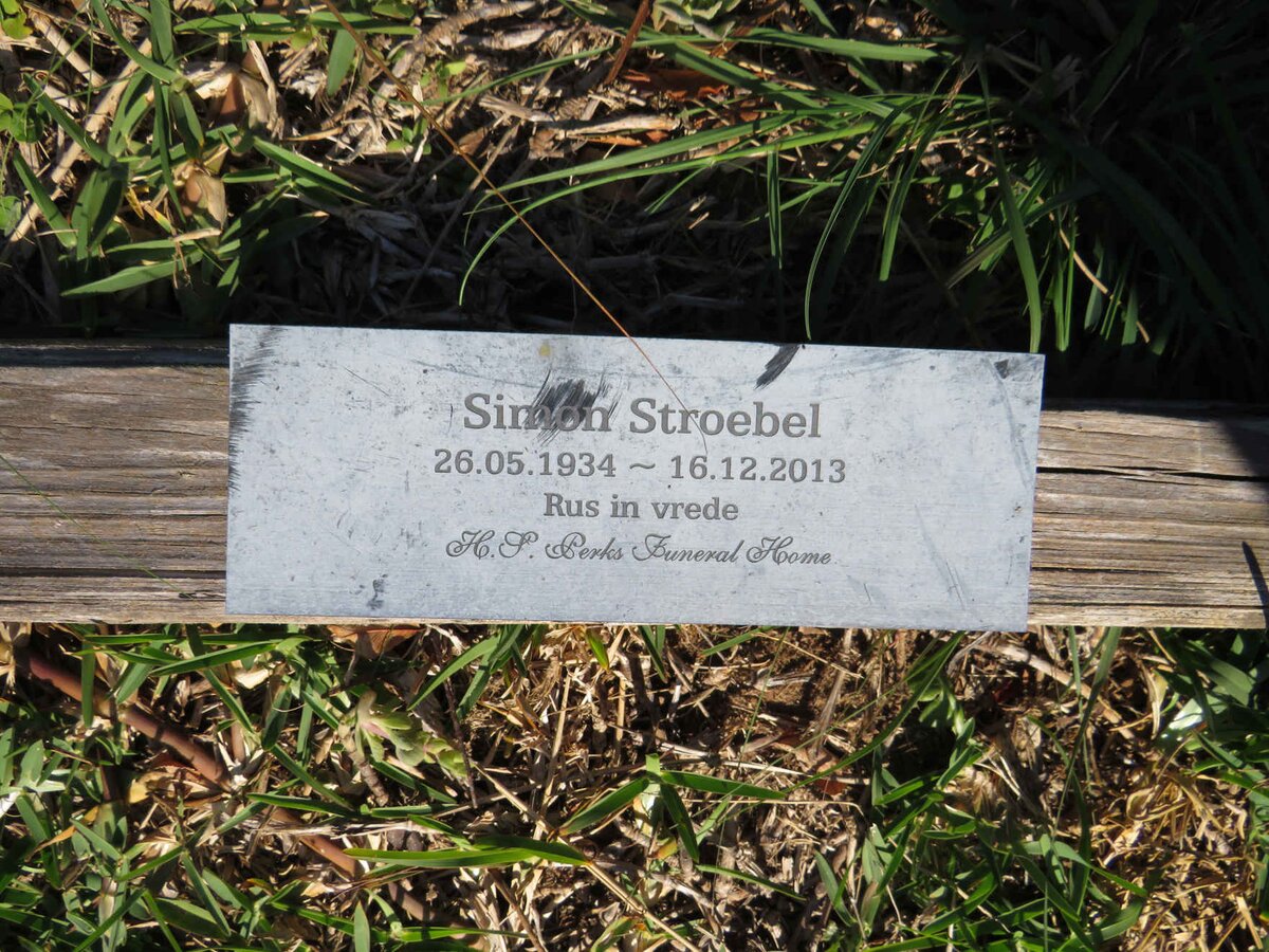 STROEBEL Simon 1934-2013