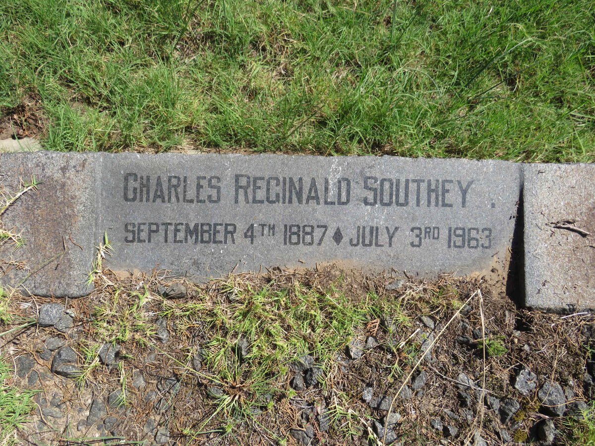 SOUTHEY Charles Reginald 1887-1963