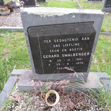 SMALBERGER Gerard 1961-1975