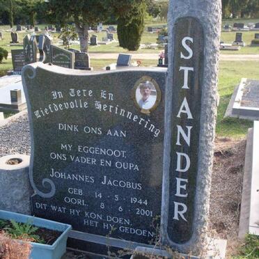 STANDER Johannes Jacobus 1944-2001