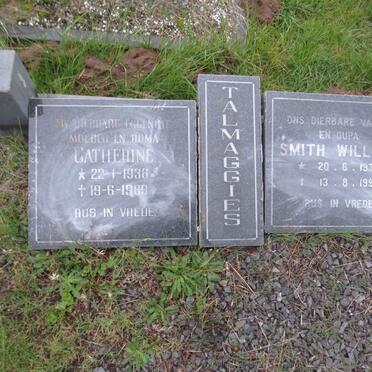 TALMAGGIES Smith William 1935-1994 & Catherine 1938-1989