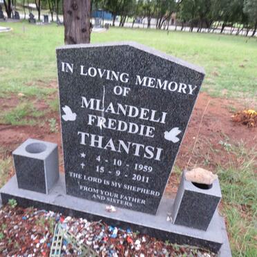 THANTSI Mlandeli Freddie 1959-2011