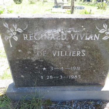VILLIERS Reginald Vivian, de 1911-1985