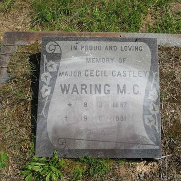 WARING Cecil Castley 1887-1981