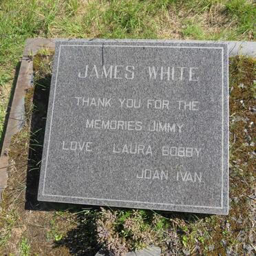 WHITE James