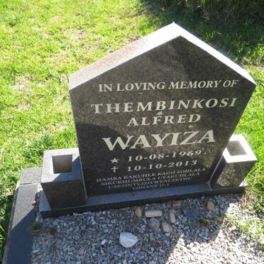 WAYIZA Thembinkosi Alfred 1969-2013
