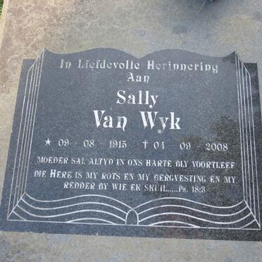 WYK Sally, van 1915-2008