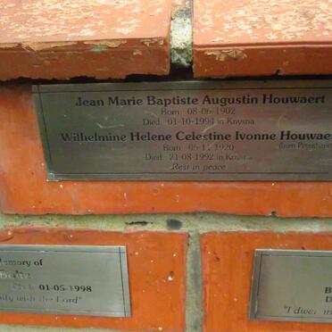 HOUWAERT Jean Marie Baptiste Augustin 1902-1994