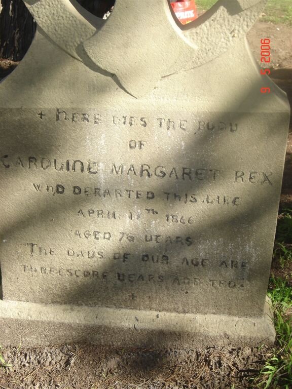 REX Caroline Margaret -1866