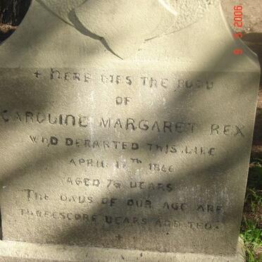 REX Caroline Margaret -1866