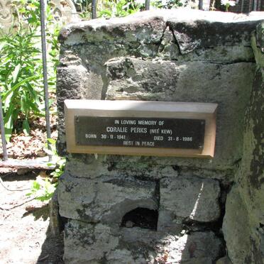 PERKS Coralie nee KEW 1941-1986