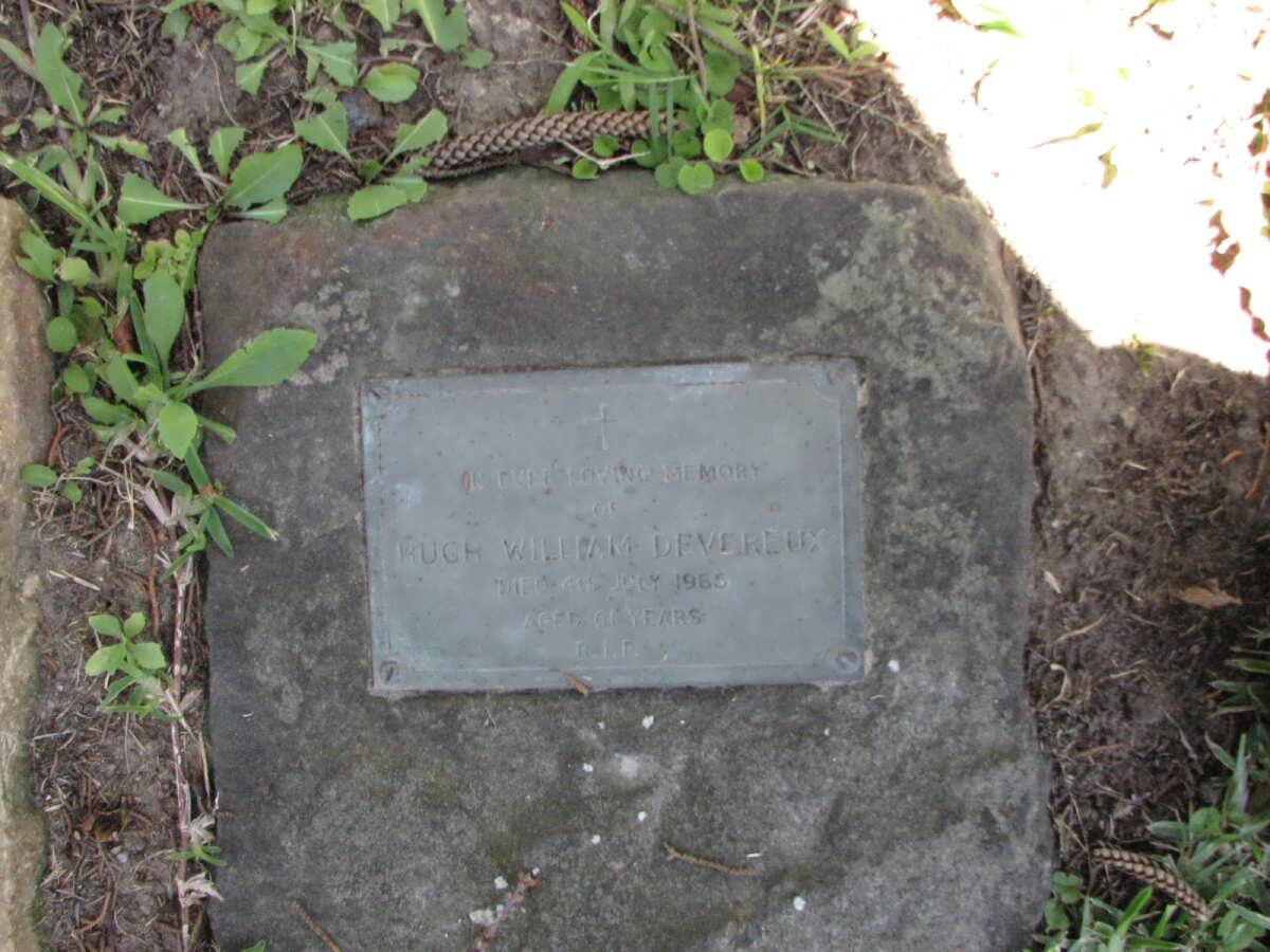 DEVEREUX Hugh William -1965