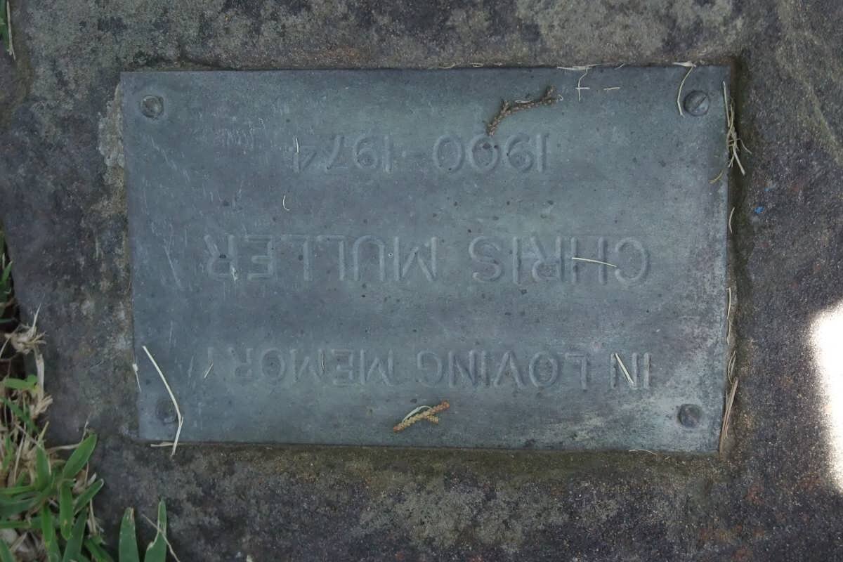 MULLER Chris 1900-1974