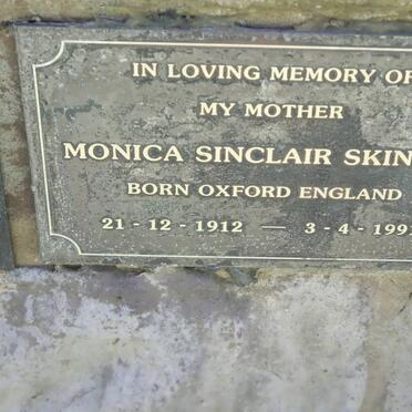 SKINNER Monica Sinclair 1912-1991