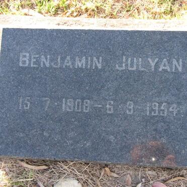 JULYAN Benjamin 1908-1954