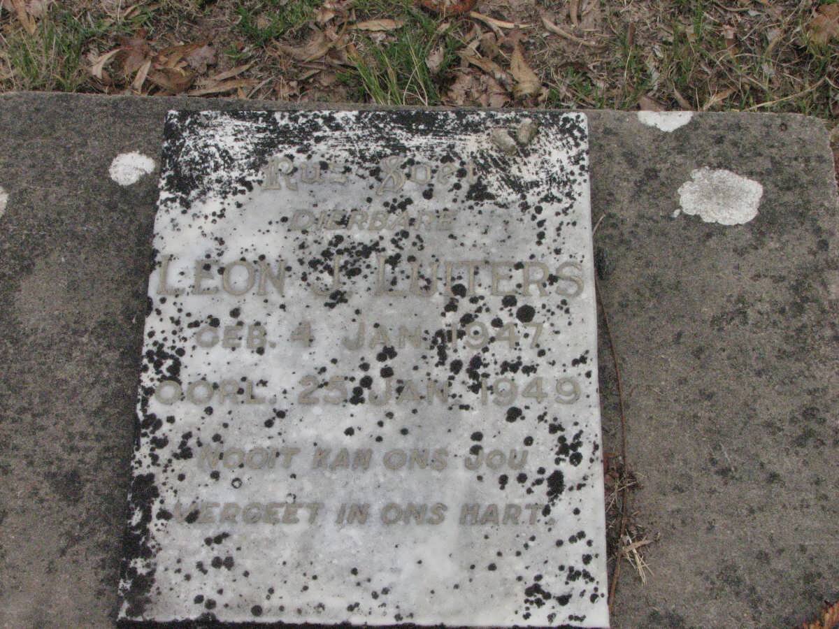 LUITERS Leon J. 1947-1949