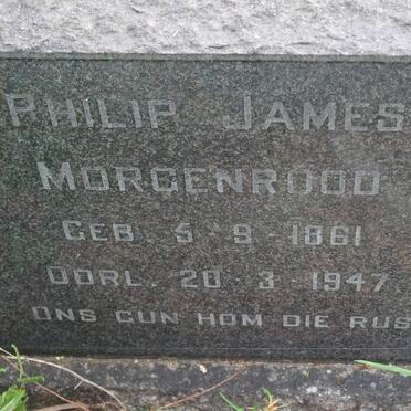 MORGENROOD Philip James 1861-1947