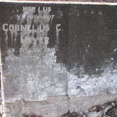 MEYER Cornelius C. 191?-1950