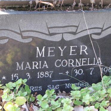 MEYER Maria Cornelia 1887-1966