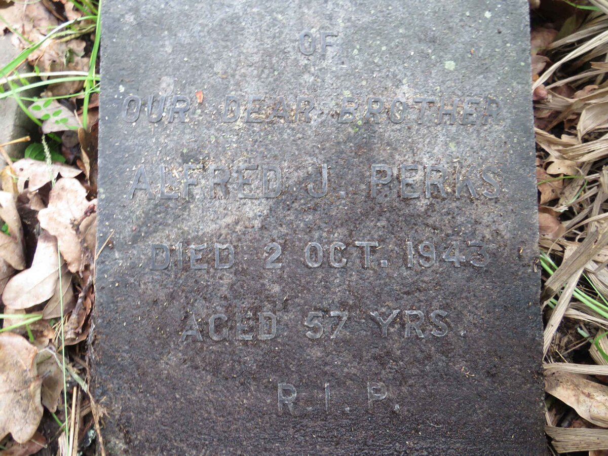 PERKS Alfred J. -1943