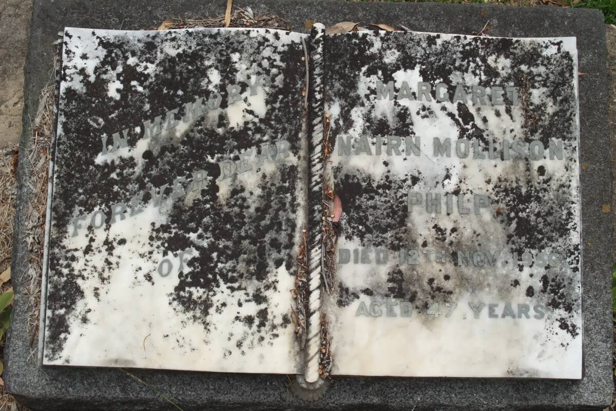 PHILP Margaret Nairn Mollison  -1956