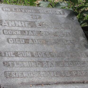 SMITH Annie E. 1871-1949