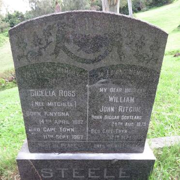 STEELE William John Ritchie 1879-1958 & Cicelia Ross MITCHELL 1882-1967