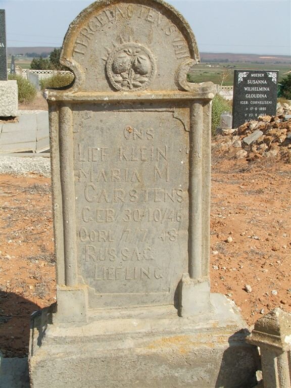 CARSTENS Maria M. 1946-1948