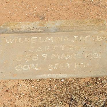 CARSTENS Wilhelmina Jacoba 1906-1971