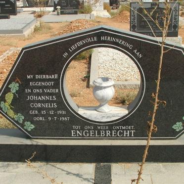 ENGELBRECHT Johannes Cornelis 1931-1987