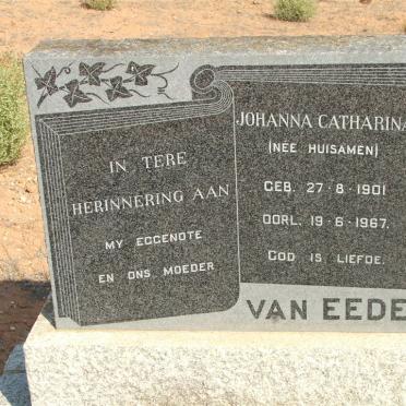 EEDEN Johanna Catharina, van nee HUISAMEN 1901-1967