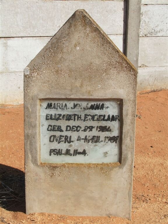 EYGELAAR Maria Johanna Elizabeth 19?-?