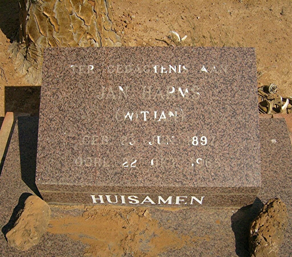 HUISAMEN Jan Harms 1897-1965