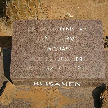 HUISAMEN Jan Harms 1897-1965