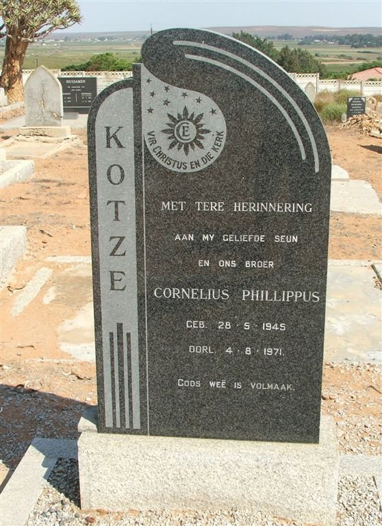 KOTZE Cornelius Phillippus 1945-1971