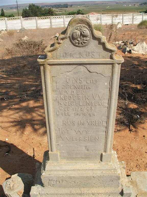 KOEGELENBERG Frederik W. 1869-1944