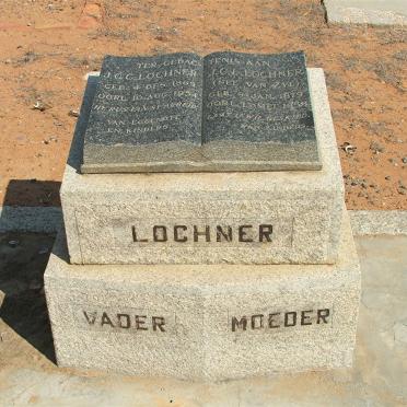 LOCHNER J.G.C. 1869-1954 &amp; J.C.L. VAN ZYL