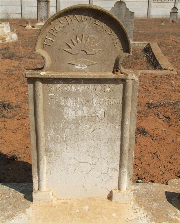 ROSSOUW Susanna Maria Fredrika nee MULLER 1863-1946