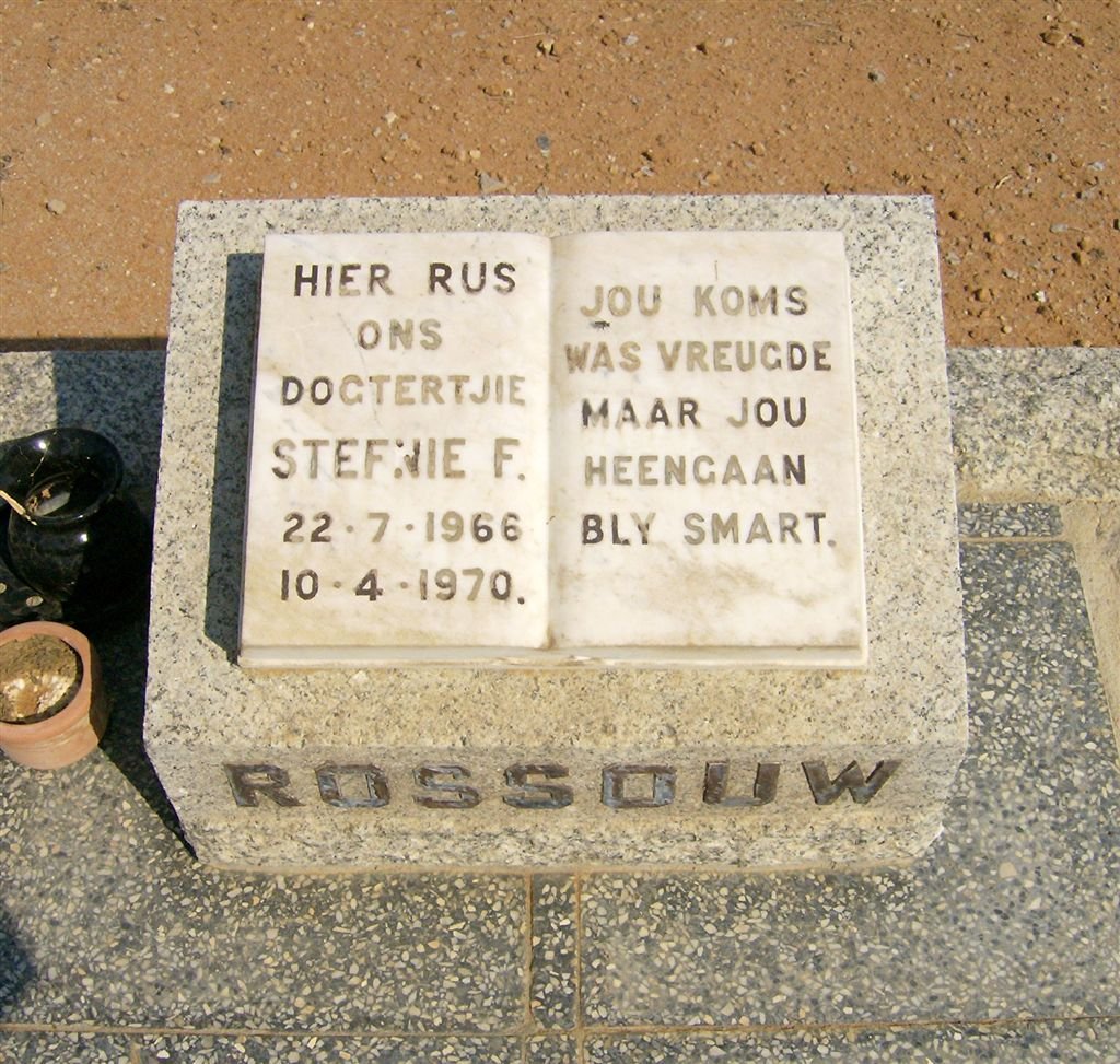 ROSSOUW Stefnie F. 1966-1970