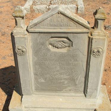 TOLKEN Willem Petrus Johannes 1890-1954