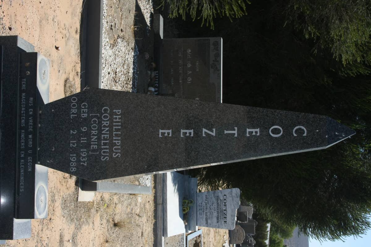 COETZEE Phillipus Cornelius 1937-1988
