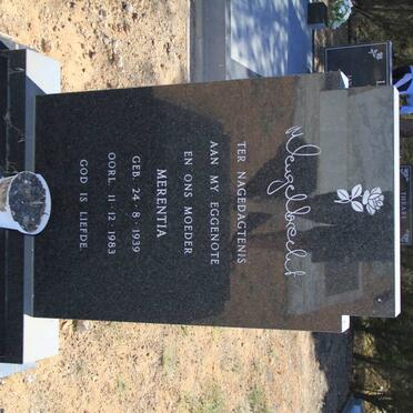 ENGELBRECHT Merentia 1939-1983