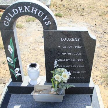 GELDENHUYS Lourens 1967-1996